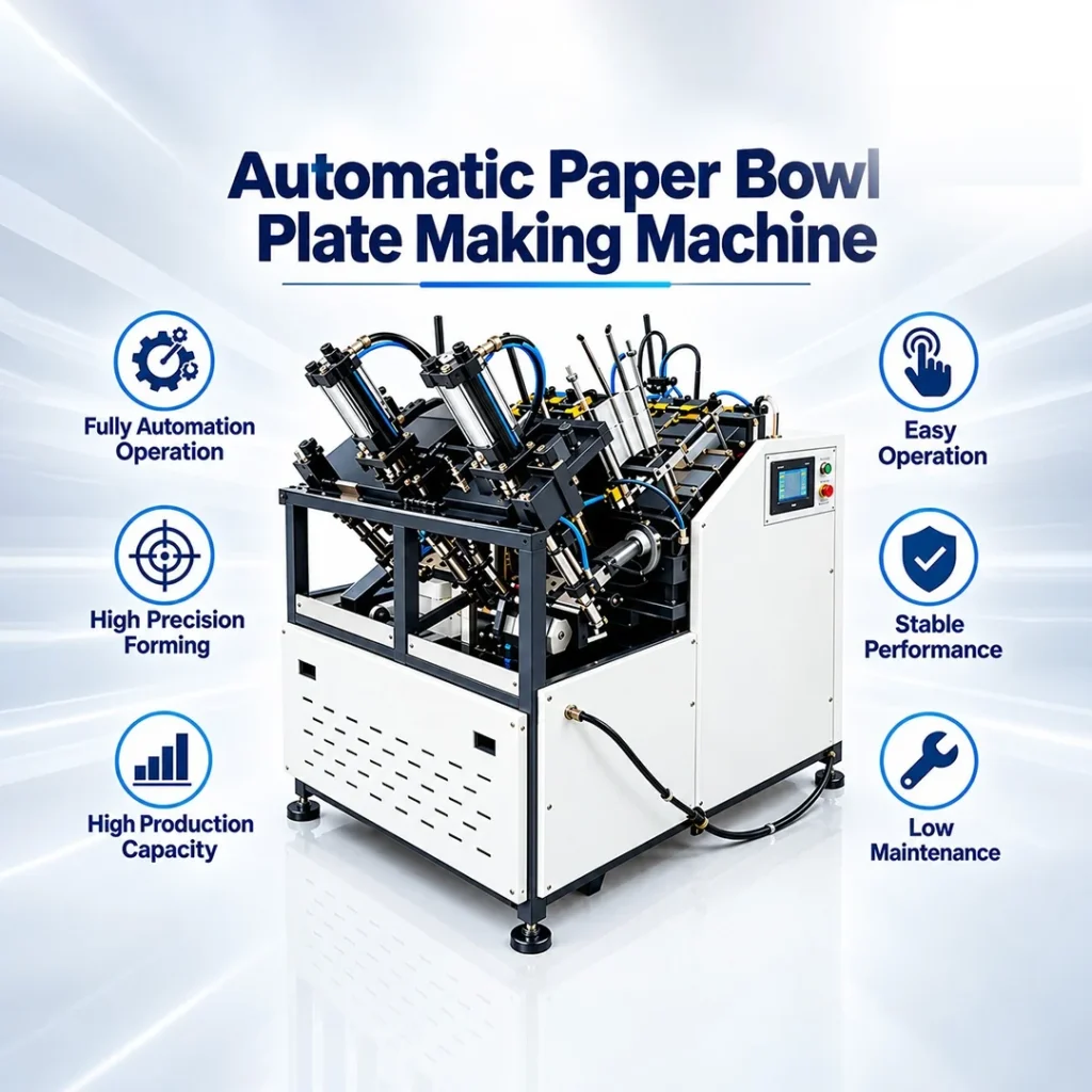 Paper Bowl Plate Making Machine Manufacturer in Delhi